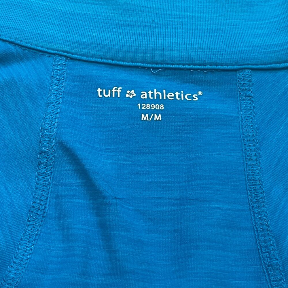TUFF ATHLETICS Lightweight Zip Up Yoga Jacket Size M Tech Pockets Stretchy - Picture 5 of 10